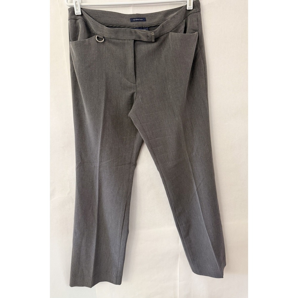 Jones New York Signature Women's Dress Pants Gray Size 10